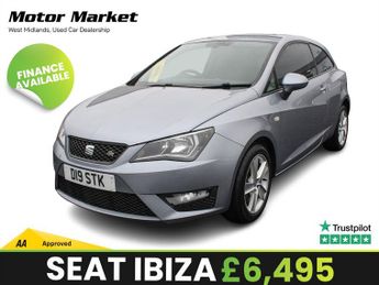 SEAT Ibiza 1.2 TSI FR Sport Coupe 3dr Petrol Manual Euro 6 (110 ps)