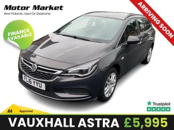 Vauxhall Astra 1.6 CDTi Tech Line Sports Tourer 5dr Diesel Manual Euro 6 (110 p