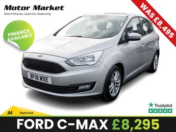 Ford C Max 1.6 Ti-VCT Zetec MPV 5dr Petrol Manual Euro 6 (125 ps)