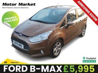 Ford B Max 1.0T EcoBoost Zetec MPV 5dr Petrol Manual Euro 5 (100 ps)