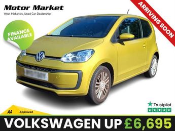 Volkswagen Up 1.0 Move Hatchback 3dr Petrol Manual Euro 6 (s/s) (60 ps)