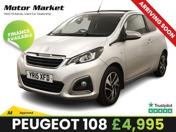 Peugeot 108 1.2 VTi PureTech Allure Top! 3dr Petrol Manual Euro 5 (82 ps)