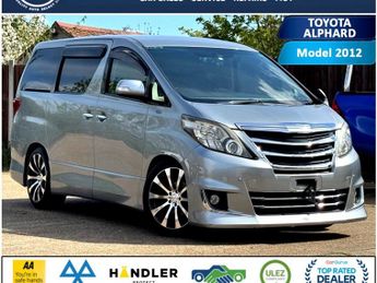 Toyota Alphard TOYOTA ALPHARD-S 3.5L  PETROL 12-12 ULEZ  AUTO 8 SEATER FRESH IM