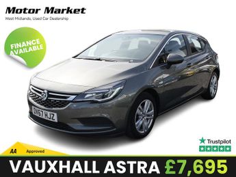 Vauxhall Astra 1.6 CDTi ecoTEC BlueInjection Tech Line Nav Hatchback 5dr Diesel