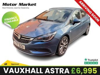 Vauxhall Astra 1.4i Turbo Energy Hatchback 5dr Petrol Manual Euro 6 (125 ps)