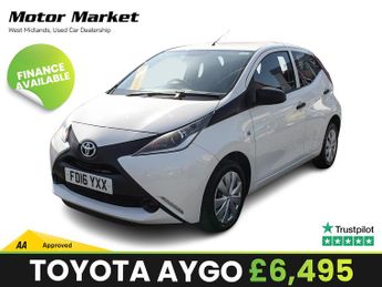 Toyota AYGO 1.0 VVT-i x Hatchback 5dr Petrol Manual Euro 5 Euro 5 (68 ps)