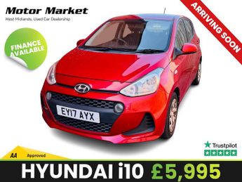 Hyundai I10 1.0 SE Hatchback 5dr Petrol Manual Euro 6 (66 ps)