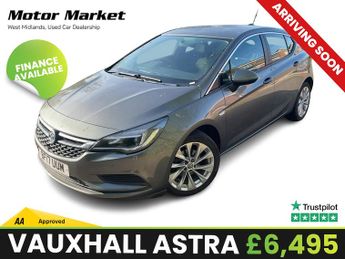 Vauxhall Astra 1.4i Turbo Design Hatchback 5dr Petrol Manual Euro 6 (125 ps)