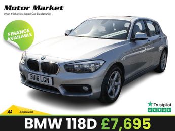 BMW 118 2.0 SE Hatchback 5dr Diesel Manual Euro 6 (s/s) (150 ps)
