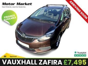 Vauxhall Zafira 1.4i Turbo Design MPV 5dr Petrol Manual Euro 6 (140 ps)