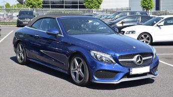 Mercedes C Class d 2.1 AMG Line (Premium Plus) Cabriolet 2dr Diesel G-Tronic+ Eur