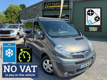 Vauxhall Vivaro SPORT CREW CAB X6 SEAT VAN AC CRUSIE NO VAT