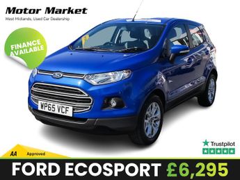 Ford EcoSport 1.5 TDCi Zetec SUV 5dr Diesel Manual 2WD Euro 6 (95 ps)