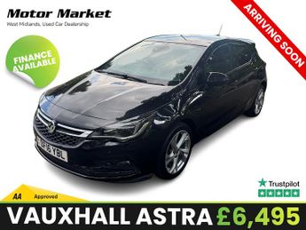 Vauxhall Astra 1.4i Turbo SRi Hatchback 5dr Petrol Manual Euro 6 (150 ps)