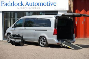Mercedes V220 BLUETEC SPORT Automatic Disabled Wheelchair Accessible Vehicle W