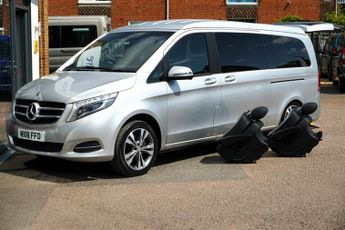 Mercedes V220 BLUETEC SPORT Automatic Disabled Wheelchair Accessible Vehicle W