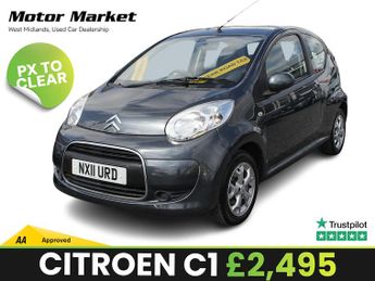 Citroen C1 1.0i VTR+ Hatchback 3dr Petrol Manual Euro 5 (68 ps)