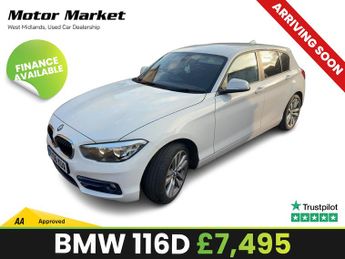 BMW 116 1.5 Sport Hatchback 5dr Diesel Manual Euro 6 (s/s) (116 ps)