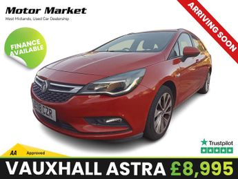 Vauxhall Astra 1.4i Tech Line Nav Sports Tourer 5dr Petrol Manual Euro 6 (100 p