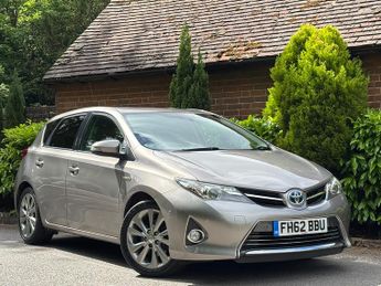 Toyota Auris 1.8 VVT-h Excel Hatchback 5dr Petrol Hybrid CVT Euro 5 (s/s) (13