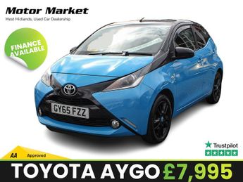 Toyota AYGO 1.0 VVT-i x-cite Hatchback 5dr Petrol Manual Euro 6 (68 ps)
