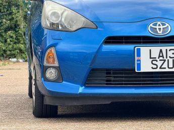 Toyota Aqua TOYOTA AQUA 1.5L PETROL HYBRID AUTOMATIC, 13-13, ULEZ, FRESH IMP