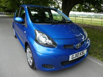 Toyota AYGO 1.0 VVT-i Blue Hatchback 5dr Petrol MultiMode Euro 4 (67 bhp)