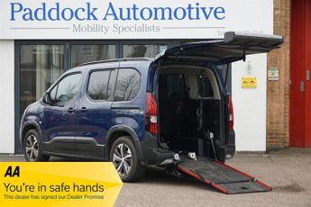 Peugeot Rifter BLUEHDI S/S GT, Automatic, Disabled, Wheelchair Accessible Vehic