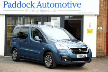 Peugeot Partner BLUE HDI TEPEE ACTIVE. Automatic, 'Switch' Disabled, Wheelchair 