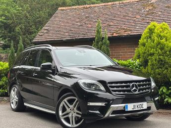 Mercedes M Class 3.0 V6 BlueTEC AMG Line SUV 5dr Diesel G-Tronic 4WD Euro 6 (s/s)