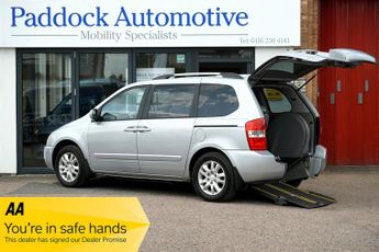 Kia Sedona CRDI 3 Automatic, Disabled, Ride Upfront, Wheelchair Accessible 