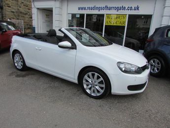 Volkswagen Golf TDi CABRIOLET  SE TDI BLUEMOTION TECHNOLOGY Used