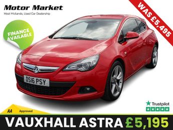 Vauxhall GTC 1.4i Turbo SRi Coupe 3dr Petrol Manual Euro 6 (s/s) (140 ps)