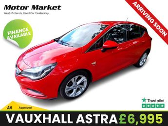 Vauxhall Astra 1.4i SRi Hatchback 5dr Petrol Manual Euro 6 (100 ps)