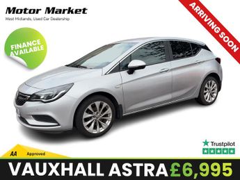 Vauxhall Astra 1.4i Turbo Design Hatchback 5dr Petrol Manual Euro 6 (125 ps)