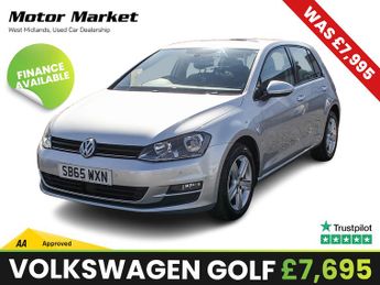 Volkswagen Golf TDi 1.6 TDI BlueMotion Tech Match Hatchback 5dr Diesel Manual Euro 6