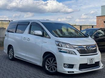 Toyota Vellfire HYBRID 2.4L AUTO CRUISE 7 SEATS 5dr