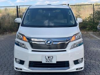 Toyota Vellfire HYBRID 2.4L AUTO CRUISE 7 SEATS 5dr