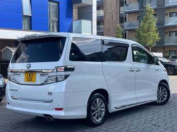 Toyota Vellfire HYBRID 2.4L AUTO CRUISE 7 SEATS 5dr