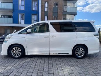 Toyota Vellfire HYBRID 2.4L AUTO CRUISE 7 SEATS 5dr
