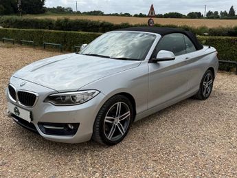BMW 220d 2.0 Sport Convertible 2dr Diesel Auto Euro 6 (s/s) (190 ps)