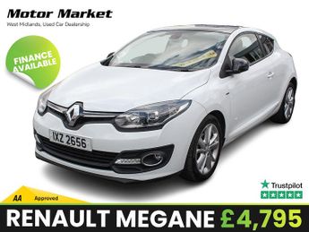 Renault Megane 1.5 dCi Limited Nav Coupe 3dr Diesel Manual Euro 6 (s/s) (110 ps