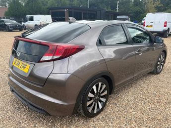 Honda Civic 1.8 i-VTEC SR Hatchback 5dr Petrol Auto Euro 5 (142 ps)