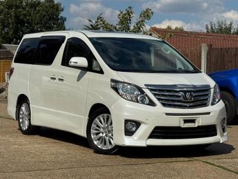 Toyota Alphard ALPHARD 350 S V6 3.5L PETROL AUTO, 13-13, EURO 6,  7 SEAT, FRESH