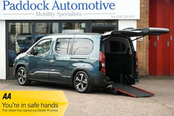 Peugeot Rifter BLUEHDI GT LWB, Automatic, Disabled, Wheelchair Accessible Vehic