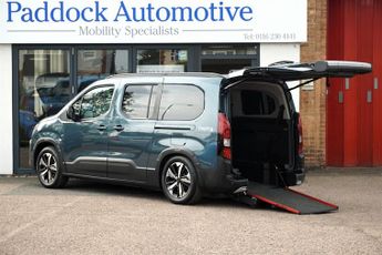 Peugeot Rifter BLUEHDI GT Automatic Disabled Wheelchair Accessible Vehicle WAV.
