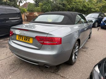 Audi A5 Cabriolet 2.0 TFSI S line Convertible 2dr Petrol Multitronic Euro 5 (211 p
