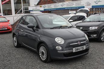 Fiat 500 0.9 TwinAir Lounge Hatchback 3dr Petrol Manual Euro 6 (s/s) (85 