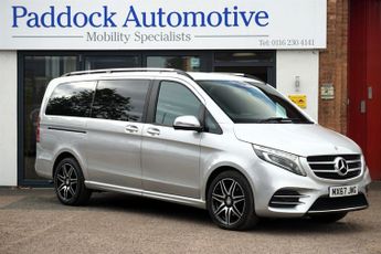 Mercedes V250 AMG LINE Automatic Disabled Wheelchair Accessible Vehicle WAV.