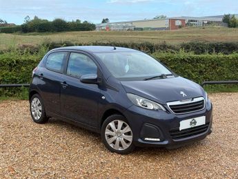 Peugeot 108 1.0 Active Hatchback 5dr Petrol Manual Euro 6 (68 ps)